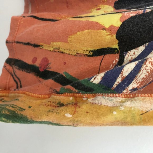 Printed Scoop Neck T-shirt - Picture 6 of 6